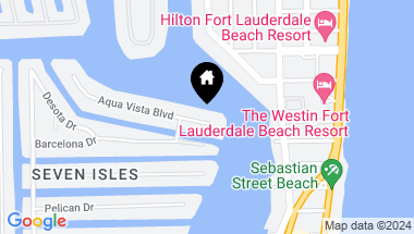 Map of 2701 Aqua Vista Blvd, Fort Lauderdale FL, 33301