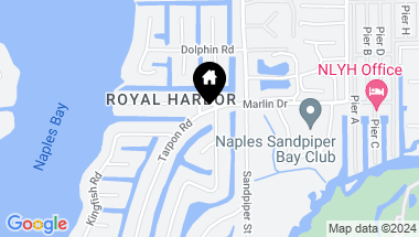 Map of 1800 Snook DR, NAPLES FL, 34102