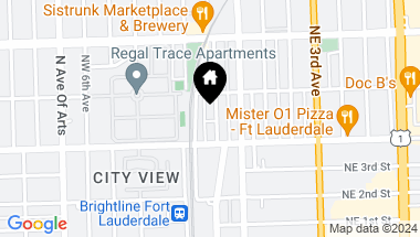 Map of 429 NW 1st Ave, Fort Lauderdale FL, 33301