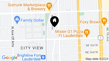 Map of 434 NW 1st Ave 204, Fort Lauderdale FL, 33301