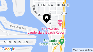 Map of 341 N Birch Rd 411, Fort Lauderdale FL, 33304