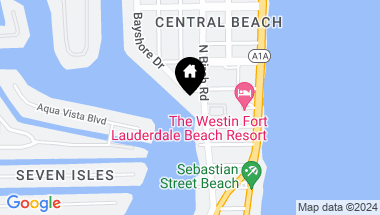 Map of 341 N Birch Rd 204, Fort Lauderdale FL, 33304