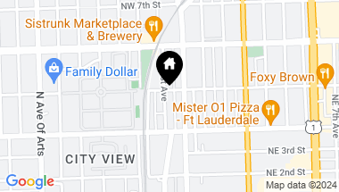 Map of 444 NW 1st Ave # 503, Fort Lauderdale FL, 33301