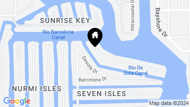 Map of 2328 Aqua Vista Blvd, Fort Lauderdale FL, 33301