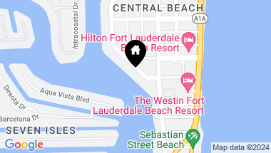 Map of 425 Bayshore Dr 31, Fort Lauderdale FL, 33304