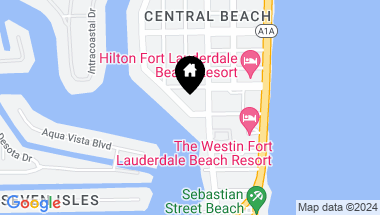 Map of 401 N Birch Rd 904, Fort Lauderdale FL, 33304
