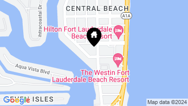 Map of 401 N Birch Rd 705, Fort Lauderdale FL, 33304
