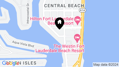 Map of 401 N Birch Rd # 701, Fort Lauderdale FL, 33304