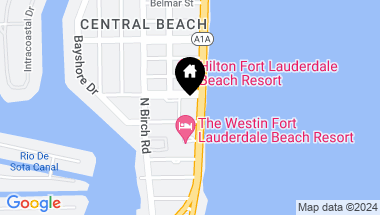 Map of 3101 Bayshore Dr # 601, Fort Lauderdale FL, 33304