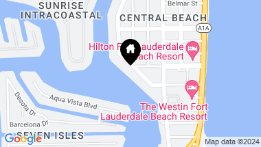 Map of 435 Bayshore Dr 301, Fort Lauderdale FL, 33304