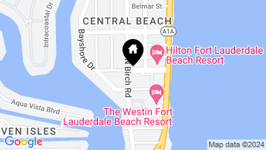 Map of 3000 Riomar St 407, Fort Lauderdale FL, 33304
