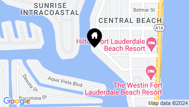 Map of 511 Bayshore Dr 606, Fort Lauderdale FL, 33304