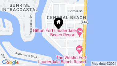 Map of 527 Orton Avenue 901 A, Fort Lauderdale FL, 33304