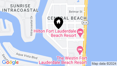 Map of 527 Orton Avenue 402B, Fort Lauderdale FL, 33304