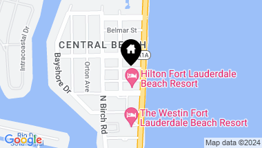 Map of 525 N Ft Lauderdale Beach Blvd 803, Fort Lauderdale FL, 33304
