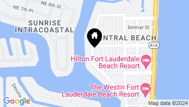 Map of 550 Bayshore Dr # 205, Fort Lauderdale FL, 33304