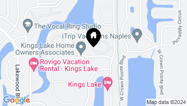 Map of 2726 Kings Lake BLVD # 104, NAPLES FL, 34112