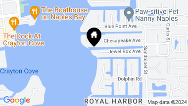 Map of 1340 Jewel Box AVE, NAPLES FL, 34102