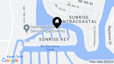 Map of 632 3rd Key Dr, Fort Lauderdale FL, 33304