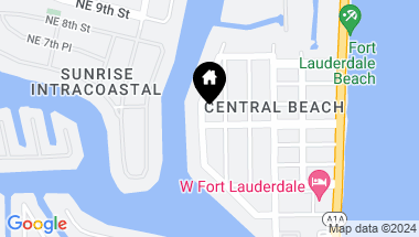Map of 600 Bayshore Drive 3, Fort Lauderdale FL, 33304
