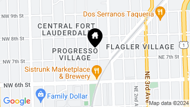 Map of 711 NW 1st Ave # 711, Fort Lauderdale FL, 33311