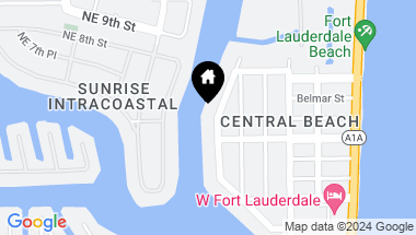 Map of 615 Bayshore Dr 701, Fort Lauderdale FL, 33304
