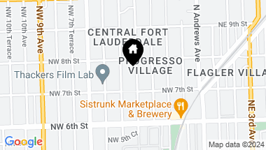 Map of 725 NW 4th Ave, Fort Lauderdale FL, 33311