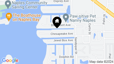 Map of 1483 Chesapeake AVE # 3, NAPLES FL, 34102