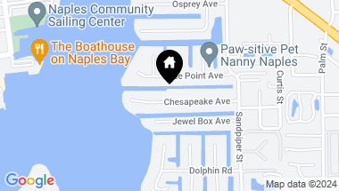 Map of 1417 Chesapeake AVE # 201, NAPLES FL, 34102