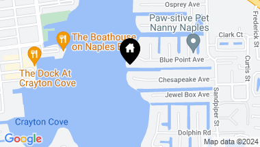 Map of 1307 Chesapeake AVE # A Unit: 3-A, NAPLES FL, 34102