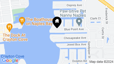 Map of 1320 Blue Point AVE # 6, NAPLES FL, 34102
