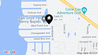 Map of 1686 Blue Point AVE # B1, NAPLES FL, 34102