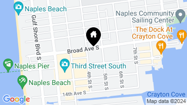 Map of 410 Broad AVE S # 410 Unit: H-410, NAPLES FL, 34102