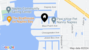 Map of 1493 Blue Point AVE, NAPLES FL, 34102