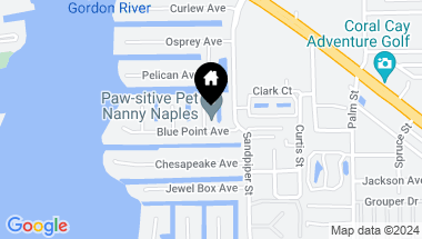 Map of 1185 Cherrystone CT # A, NAPLES FL, 34102