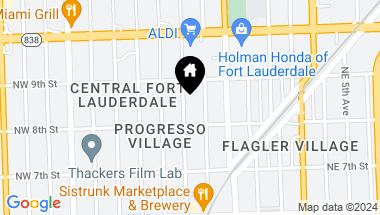 Map of 820 NW 2nd Ave, Fort Lauderdale FL, 33311