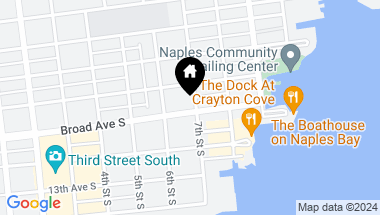 Map of 695 Broad AVE S, NAPLES FL, 34102