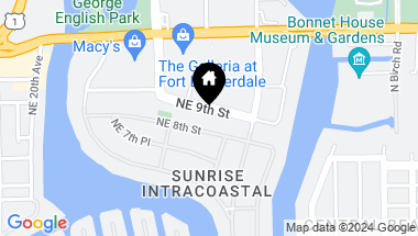 Map of 2500 NE 9th St 302, Fort Lauderdale FL, 33304
