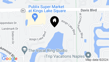 Map of 1712 Kings Lake BLVD # 204, NAPLES FL, 34112