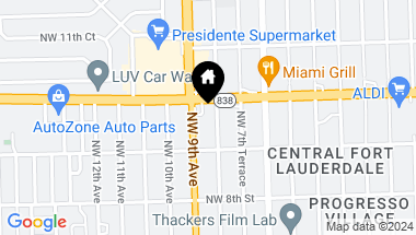 Map of 937 NW 8th Ave, Fort Lauderdale FL, 33311