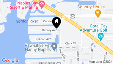 Map of 1666 Osprey AVE # 207, NAPLES FL, 34102