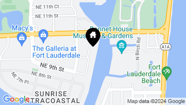 Map of 936 Intracoastal Dr 11F, Fort Lauderdale FL, 33304