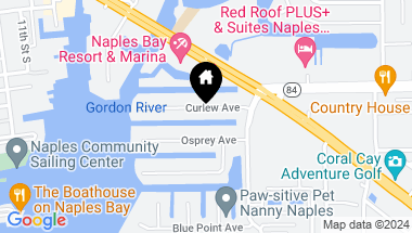 Map of 1566 Curlew AVE, NAPLES FL, 34102