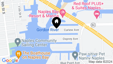 Map of 1410 Curlew AVE, NAPLES FL, 34102