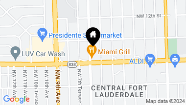 Map of 1022 NW 7th AVE, Fort Lauderdale FL, 33311
