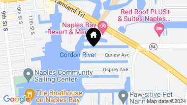 Map of 1405 Curlew AVE # 2, NAPLES FL, 34102