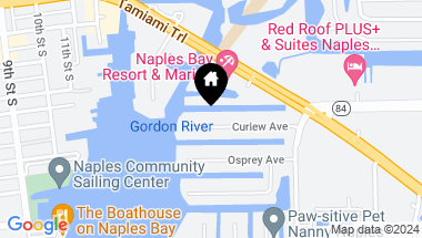 Map of 1435 Curlew AVE # 3 Unit: 1-3, NAPLES FL, 34102