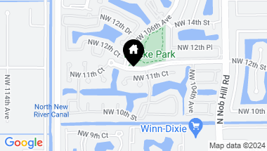 Map of 10571 NW 11 Court, Plantation FL, 33322