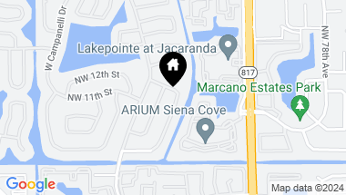 Map of 1145 NW 83rd Ave C, Plantation FL, 33322
