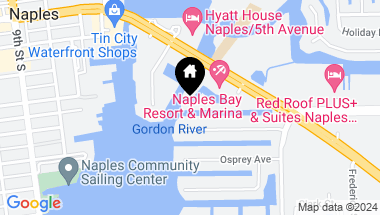 Map of 1540 5th AVE S # 202 Unit: D-202, NAPLES FL, 34102